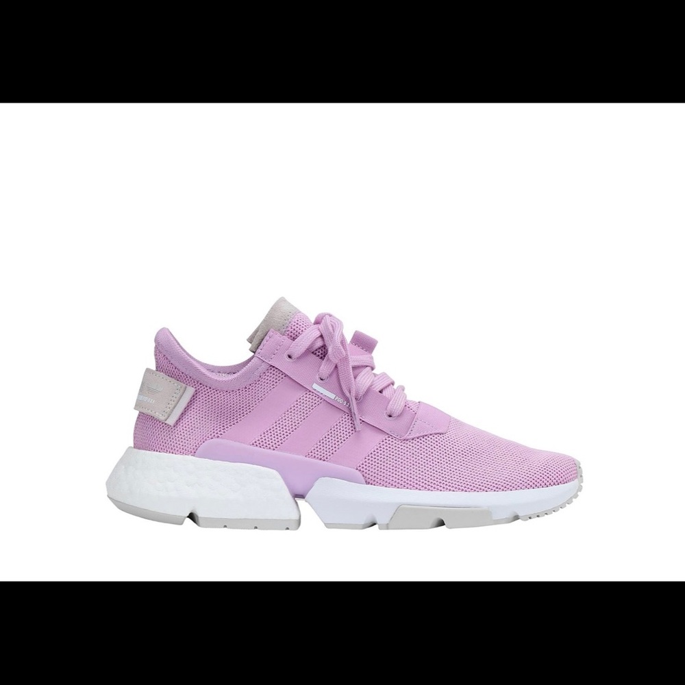 Pink adidas sneakers